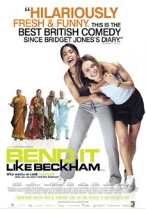 The film poster for Bend It Like Beckham